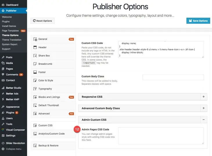 Custom CSS change in Publisher - image (4)